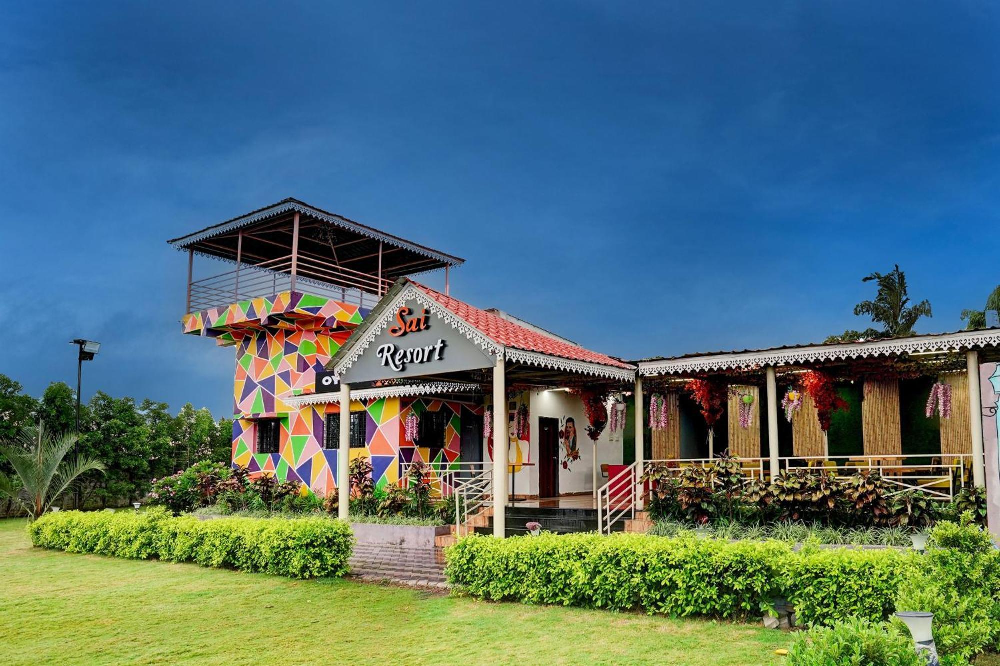 Hotel O New Sai Resort Nagpur Exteriör bild